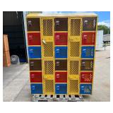 Heavy Duty Steel Mesh Lockers