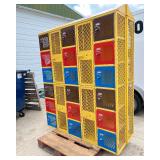 Heavy Duty Steel Mesh Lockers