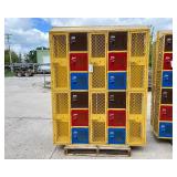 Heavy Duty Steel Mesh Lockers