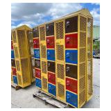 Heavy Duty Steel Mesh Lockers