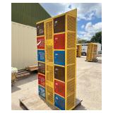 Heavy Duty Steel Mesh Lockers