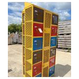 Heavy Duty Steel Mesh Lockers