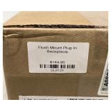 Model 6125 Flush Mount Plug-In Receptacle