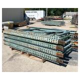 Teardrop Pallet Racking Upright Extensions 6 Ft