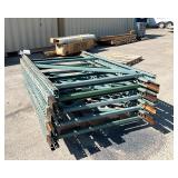 Teardrop Pallet Racking Upright Extensions 6 Ft