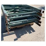 Teardrop Pallet Racking Upright Extensions 6 Ft