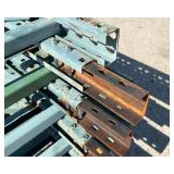 Teardrop Pallet Racking Upright Extensions 6 Ft