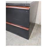 Meridian File Cabinets with Wood Like Trim