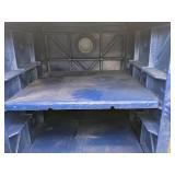 Eagle M04CRA Bench Top Poly Acid and Corrosive Safety Cabinet, 1 Door, 4 gal, Blue