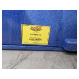 Eagle M04CRA Bench Top Poly Acid and Corrosive Safety Cabinet, 1 Door, 4 gal, Blue