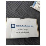 Red and Blue Recoil Hoses, 3M Grinder, Dynabrade Sander and SSI Technologies Media Gauge