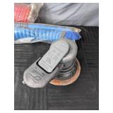 Red and Blue Recoil Hoses, 3M Grinder, Dynabrade Sander and SSI Technologies Media Gauge