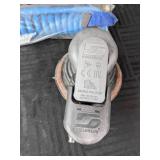 Red and Blue Recoil Hoses, 3M Grinder, Dynabrade Sander and SSI Technologies Media Gauge