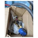 Assorted Parts, PSI, Smith Equipment Regulator, Air Hoses, and More