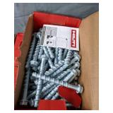 (3) HILTI Boxes of KH3/8" x 4" Screws