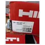 HILTI (3) Boxes of  Screws (KH)