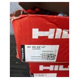 HILTI (3) Boxes of  Screws (KH)