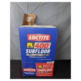Lot of 12 Loctite PL 400 Allweather Subfloor Adhesive