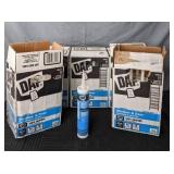 Lot of 54 DAP Waterproof Clear Window, Door & Siding Silicone