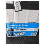 Lot of 54 DAP Waterproof Clear Window, Door & Siding Silicone