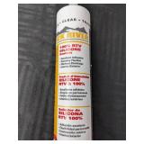 Lot of 48 Tubes of Clear Rock River 100% RTV Silicone Sealant