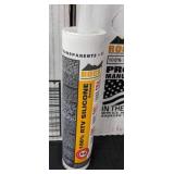 Lot of 43 Tubes of Clear Rock River 100% RTV Silicone Sealant