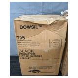 Dowsil Grey and Black Silicone Sealant
