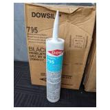 Dowsil Grey and Black Silicone Sealant