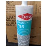 Dowsil Grey and Black Silicone Sealant