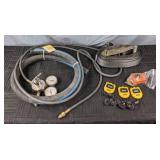 Ratchet Tie Down Strap, Digital Stop watch Timers and Oxygen Regulator