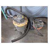 Rock River 16 Gal. 6.5 HP Shop Vac and Ridgid 4 Gal. Portable Wet/Dry Vacuum