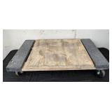 Movers Dolly 18" x 30" 4-Wheel Swivel Casters