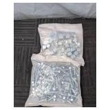 Assorted FASTENAL Washers, Hex Nuts, Screws, etc.