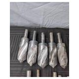 Assortment of 25 Various Twist Drill Bits