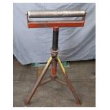 Adjustable Vertical 36.5" to 46.5" Material Feed Roller Stand