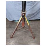 Adjustable Vertical 36.5" to 46.5" Material Feed Roller Stand