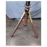 Adjustable Vertical 36.5" to 46.5" Material Feed Roller Stand