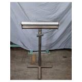 Adjustable Vertical 39.5" to 62.25" Material Feed Roller Stand