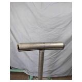 Adjustable Vertical 43.25" to 62.5" Material Feed Roller Stand