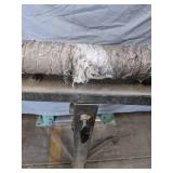 Adjustable Vertical 28.5" to 45.5" Material Feed Roller Stand