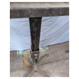 Adjustable Vertical 28.5" to 45.5" Material Feed Roller Stand