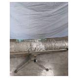 Adjustable Vertical 28.5" to 45.5" Material Feed Roller Stand