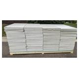 Large Assortment of 23.75" x 23.75" Used Ceiling Tiles, 370-380 Tiles