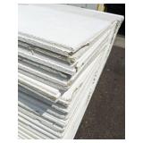 Large Assortment of 23.75" x 23.75" Used Ceiling Tiles, 370-380 Tiles