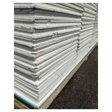 Large Assortment of 23.75" x 23.75" Used Ceiling Tiles, 370-380 Tiles