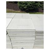 Large Assortment of 23.75" x 23.75" Used Ceiling Tiles, 370-380 Tiles