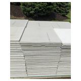 Large Assortment of 23.75" x 23.75" Used Ceiling Tiles, 370-380 Tiles