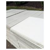 Large Assortment of 23.75" x 23.75" Used Ceiling Tiles, 370-380 Tiles