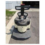 Crown PE 4500-80 8,000 lb. Rider Electric Pallet Jack with Charging Unit