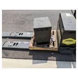 Crown PE 4500-80 8,000 lb. Rider Electric Pallet Jack with Charging Unit